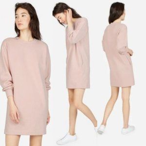 Everlane The Classic French Terry Crew Neck Dress - Size S